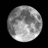 Moon age: 13 days, 19 hours, 51 minutes,100%